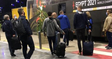 وصول وفد إعلامى لتغطية كأس العالم لكرة اليد على متن طائرة خاصة 