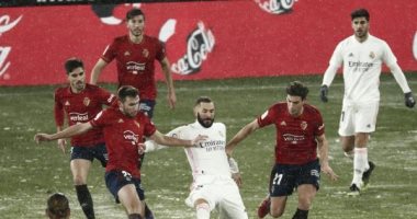 انفجار مدريدى ضد رابطة الليجا بعد مباراة الثلوج ضد أوساسونا.. فيديو