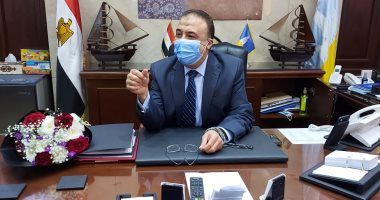 اليوم السابع يرصد أول يوم عمل لمحافظ الإسكندرية بعد تعافيه من كورونا.. فيديو لايف