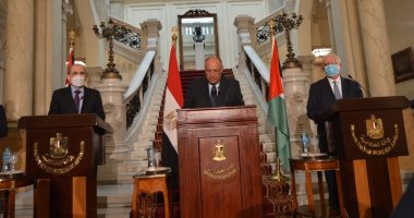 وزراء خارجية مصر والأردن وفرنسا وألمانيا يبحثون فى القاهرة استئناف عملية السلام بين فلسطين وإسرائيل .."الرباعية الدولية" تتشاور حول وضع إطار عام لتفعيل الحل السلمى.. وتحركات مصرية لدفع جهود السلام بالمنطقة
