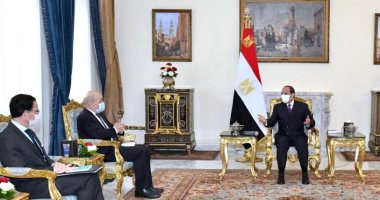 الرئيس: نتطلع لنقل خبرات وتكنولوجيا فرنسا بكافة المجالات التنموية لمصر