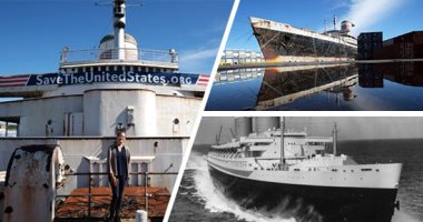 سر سفينة "SS United States" من الأرقام القياسية إلى الصدأ.. دشنت فى سرية لهدف عسكرى.. تكلف بناؤها 78 مليون دولار وتحمل الجيش الأمريكى ثلثى المبلغ.. وتواجد على متنها مشاهير منهم مارلين مونرو و4 رؤساء أمريكيين