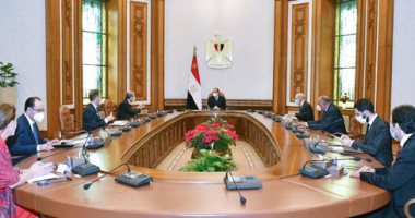 الرئيس يستقبل وزراء خارجية مجموعة ميونيخ لدعم مسار عملية السلام بالشرق الأوسط