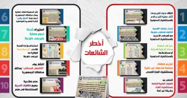 الحكومة: 10 شائعات فى 2020 استهدفت تشويه إنجازات الدولة.. تعرف عليها 