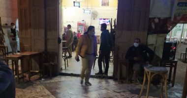 غلق 3 مراكز للدروس الخصوصية وضبط 171 شيشة فى حملة مكبرة بالدقهلية.. صور
