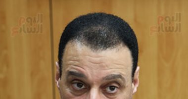 عصام عبد الفتاح يزور مقر اليوم السابع ويشيد بتجربة التليفزيون والمادة الإعلامية