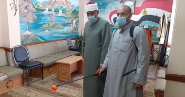 تطهير المعاهد الأزهرية وتشديد على الإجراءات الإحترازية بالبحيرة