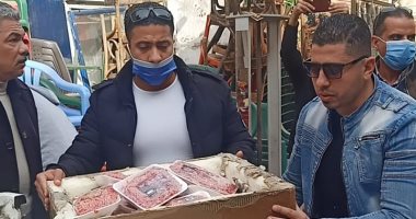 محافظة الجيزة تضبط سيارة تبيع لحوم خنازير بحى شمال 