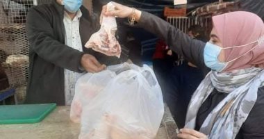 ضبط دواجن محقونة بالمياه لزياة وزنها والتربح من فارق السعر فى حملة ببورسعيد