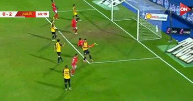 الشحات يعزز تقدم الأهلي على الإنتاج الحربي بالدقيقة 69.. فيديو