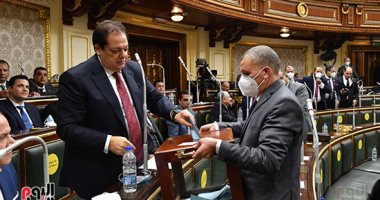 نواب القائمة والمعينون يدلون بأصواتهم فى انتخابات وكالة المجلس.. صور