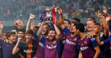 برشلونة وميسي الأكثر تتويجاً وتهديفياً في أبرز أرقام السوبر الإسباني.. البارسا انتزع اللقب 13 مرة والريال يطارده بـ 11لقبا.. ميسي ملك البطولة بـ 14 هدفاً و8 ألقاب و19 مشاركة.. بيلباو يسعي للثالث