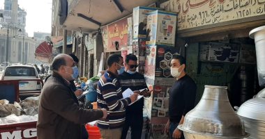 رفع 301 حالة إشغال طريق وضبط 20 محلا مخالفا للاشتراطات البيئية بالبحيرة 