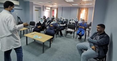 دورة لتدريب تمريض مستشفى الحميات.. وتسليم أجهزة طبية جديدة لها