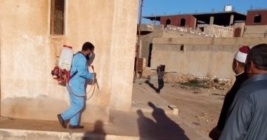 حملة مكبرة لتعقيم وتطهير مساجد مطروح لمواجهة كورونا.. صور