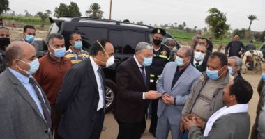 محافظ المنيا يتابع تطوير وإعادة تأهيل ترعة حافظ الشرقية بأبو قرقاص