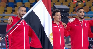 مصر تتقدم على الدنمارك بنتيجة 35 / 34 في الشوط الإضافي الثالث