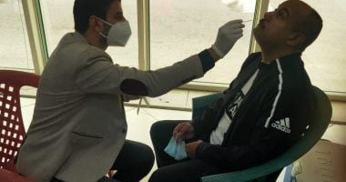  الطلائع يجرى مسحة كورونا بعد قرار اتحاد الكرة استعداداً لوادى دجلة.. صور
