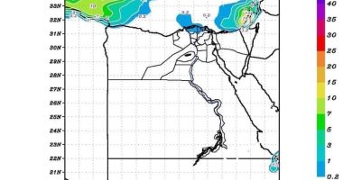 وزارة الرى: أمطار اليوم وغدا على السواحل الشمالية والوجه البحر والبحر الأحمر