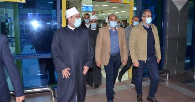 وزيرا السياحة والأوقاف يصلان أسوان لإجراء جولة تفقدية بذكرى افتتاح السد العالى
