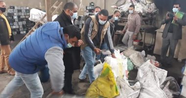 مصادرة محتويات 14 منشأة وورشة بالجيزة تستخدم مواد خطرة تخالف إجراءات السلامة