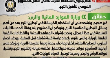 الحكومة تشرح أسباب استخدام الخرسانة بأعمال المشروع القومى لتبطين الترع