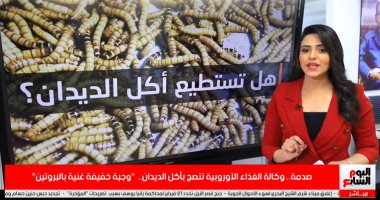 وكالة الغذاء الأوروبية تنصح بأكل الديدان بنشرة تليفزيون اليوم السابع