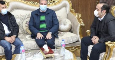 محافظ المنوفية يستقبل وزير الشباب والرياضة على هامش زيارته لنادى سيتى كلوب.. صور