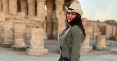أحدث ظهور لـ هنادى مهنى في جولتها السياحية.. صور
