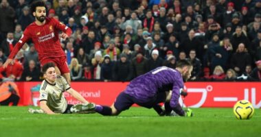ليفربول يحفز محمد صلاح بهدفه فى مانشستر يونايتد: نريد المزيد الليلة يا مو