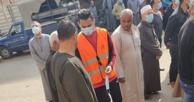  أهالى قرية مليج في المنوفية يوزعون كمامات بالمجان ويطلقون حملات توعية عن كورونا