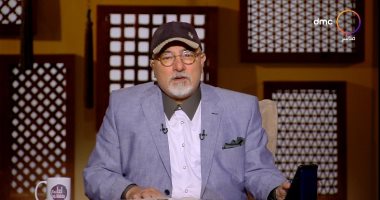خالد الجندى: وصيت مراتى بالتبرع بمكتبتى بعد وفاتى لكى يستفيد الآخرين 