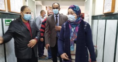مسئولو وزارة الإسكان يتفقدون محطة تنقية مياه الشرب بمنطقة الأميرية