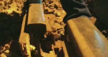 السكة الحديد تواصل جهودها لرفع قطار القاهرة الإسكندرية على القضبان