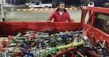 مصادرة 200 شيشة و إلغاء فرح بامبابة وغلق سنتر تعليمى بالهرم.. صور