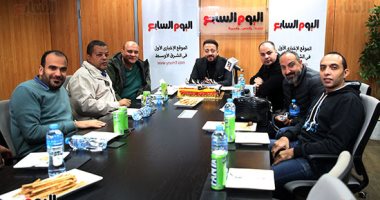 لؤي يحتفل بنجاح أعماله الأخيرة في "اليوم السابع"