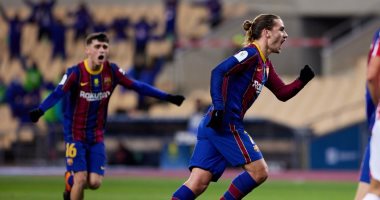 جريزمان على رأس قائمة برشلونة لمواجهة إلتشي وغياب ميسي بالدوري الإسبانى