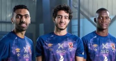 الأهلى يظهر بالزى الأزرق للمرة الأولى هذا الموسم أمام البنك الأهلى