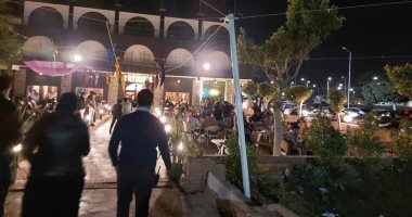حملات على الكافيهات والمتنزهات لمتابعة الإجراءات الاحترازية فى السويس