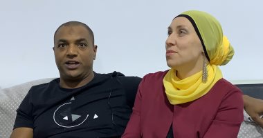 صدام المصرى وصفية الروسية.. قصة حب لأكثر من 18 سنة نتاجها 3 أولاد.. فيديو وصور