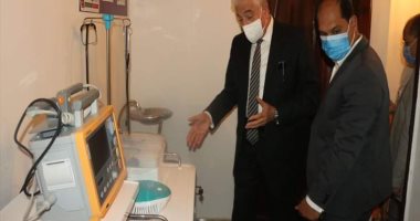 محافظ جنوب سيناء يتفقد عيادة السفارى والهجن بمناسبة مرور عام على افتتاح المضمار