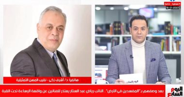 أشرف زكى لـ"تليفزيون اليوم السابع" عن إساءة النائب: إحنا القوة الناعمة