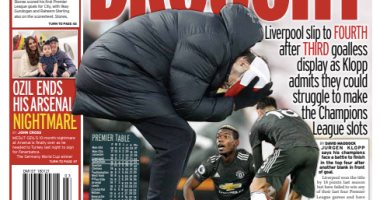ليفربول ضد مان يونايتد.. تعثر الريدز وصدارة الشياطين حديث صحف إنجلترا.. صور 