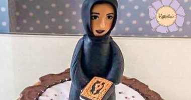 تورتة فتاة الحجاب.. صورة ساخرة من أزمة الحلوى الجنسية فى نادى الجزيرة