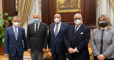 رئيس الشيوخ يستقبل أبو الغيط ويؤكد: الفترة القادمة ستشهد كثير من التعاون  