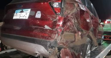 إصابة عضو مجلس نواب بالغربية بكدمات متفرقة وتهشم سيارته فى حادث مرورى