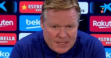 كومان: كأس الملك فرصة قصيرة للتتويج.. وميسي متحمس لحصد الألقاب