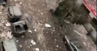 اللحظات الأولى بعد وقوع انفجار ضخم فى العاصمة الإسبانية مدريد.. فيديو وصور