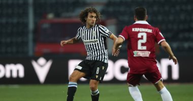 عمرو وردة أساسيا فى مواجهة باوك أمام لاريسا بكأس اليونان