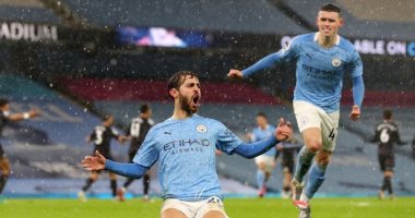 مانشستر سيتي يتصدر الدوري الإنجليزي مؤقتا بثنائية أمام أستون فيلا "فيديو"